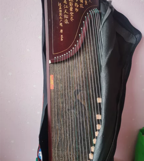 全新古筝，3800买的，准备给小孩学古筝用...