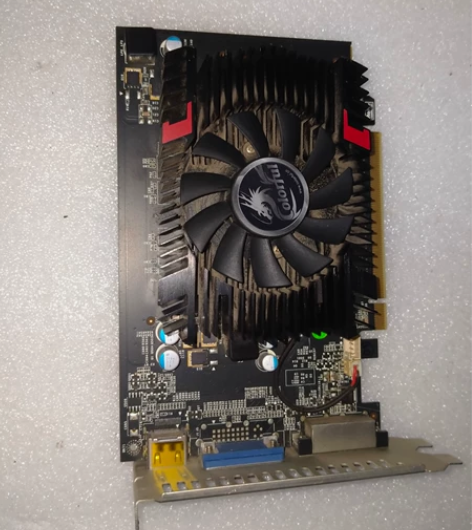 亮机卡. 七彩虹GT610 雷暴鲨 1G ...