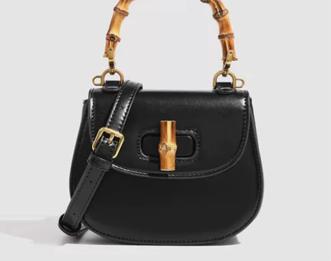 【希蕾娜同款】竹节包复古马鞍包高级感包包新...