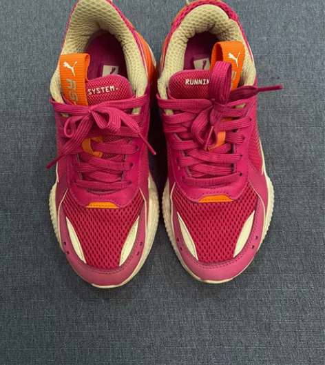 Puma彪马37码，女装运动鞋 玫红色，长...