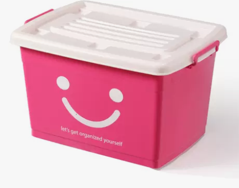 60L大号加厚衣服收纳箱，尺寸：长52*宽...