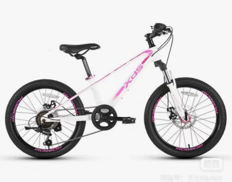 喜德盛镁骑士24寸儿童自行车，一体车架、双...