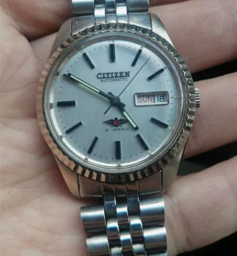 日本西铁城全自动机械老表，经典款的，品相如...