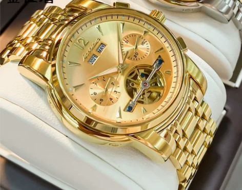 【狂欢价】瑞士全自动机械表男名牌正品品牌手...