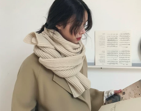 西本针织毛线围巾女情侣款冬季ins 感兴趣...