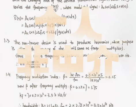 电子信息工程 EE 留学生 学习辅导 英文...