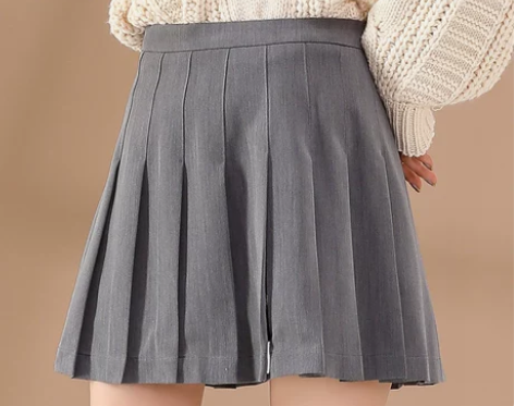 拉夏贝尔SPORT秋季新款女式半身裙新款学...