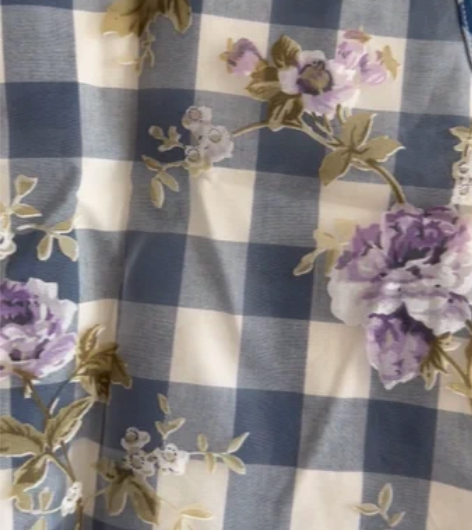 复古 印花 两件套 裙子田园风 小清新套装...