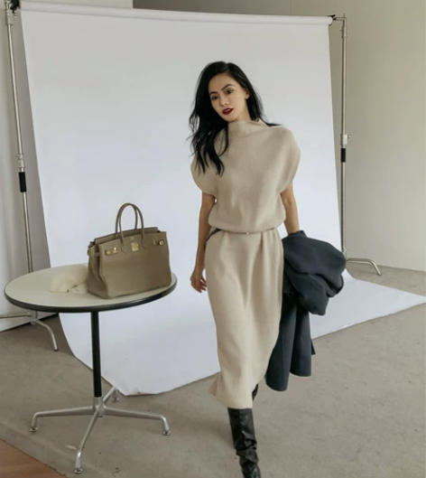 StyleAmog＜燕麦牛奶＞ 极简风通勤...