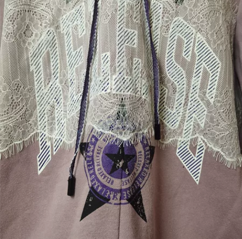 【出】 oversize紫色卫衣女秋冬ch...