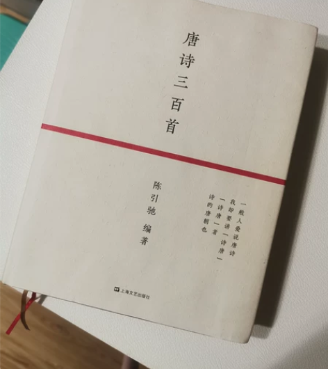 唐诗三百首 正版 书封有点氧化变黄，内页都...