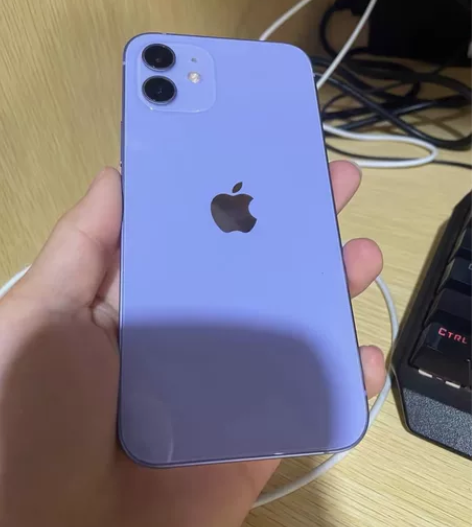 苹果12国行128g紫色，iphone12...
