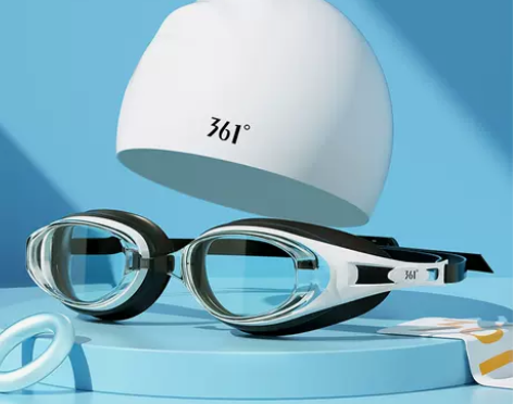 361泳镜防水防雾高清近视度数男女专业潜水...