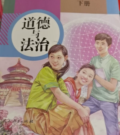 全新人教版九年级下册道德与法治，新华书店买...