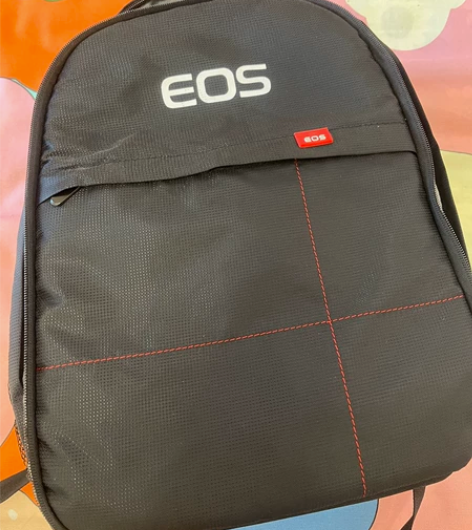 佳能（Canon）原装单反相机包双肩背包摄...