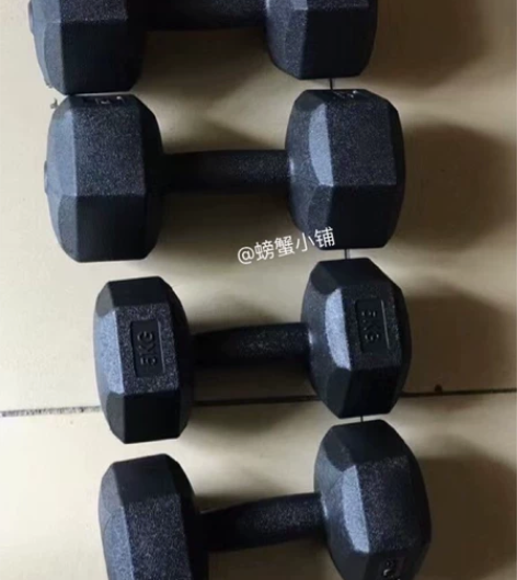 特价包邮出 全新10公斤六角哑铃男士健身家...