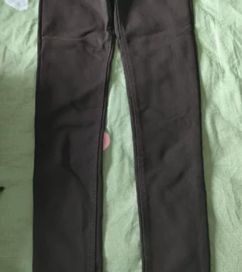 秋冬铅笔裤黑色打底裤女外穿弹力小脚裤女，加...