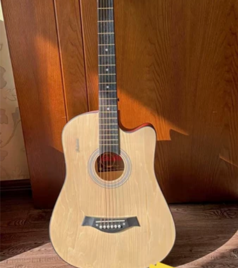 民谣吉他【朱昱琴行倒闭 yi学亏本转手】原...