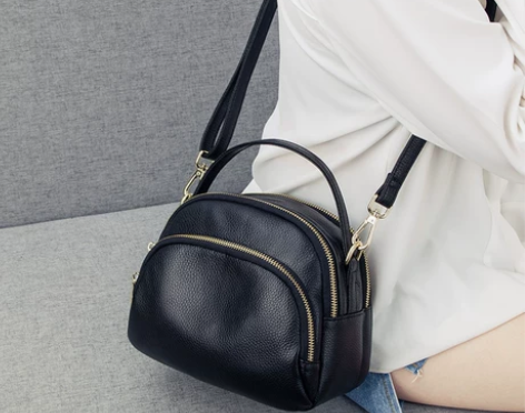 斜挎包 单肩包斜挎包包澳迪佳真皮女包小20...