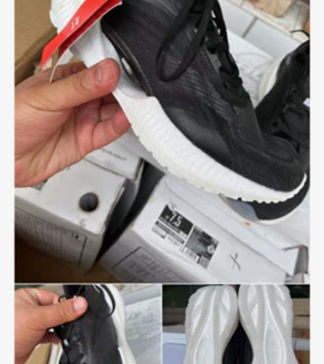 LiNing李宁超轻19黑色轻量轻质跑步鞋...