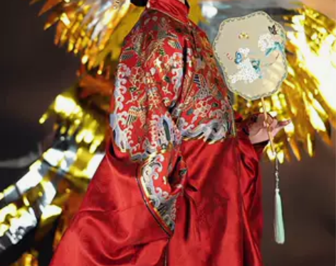 远山黛汉服 吉光凤羽明制妆花长袄短袄汉服婚...