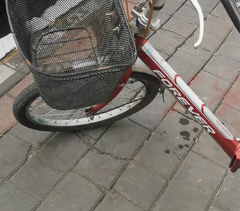 折叠永久20型自行车，骑行轻便，非常放便 ...