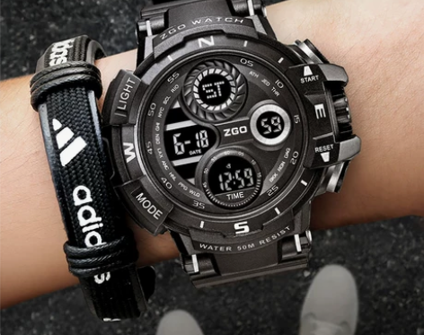 【女王价】zgo男士手表防水机械表运动潮韩...