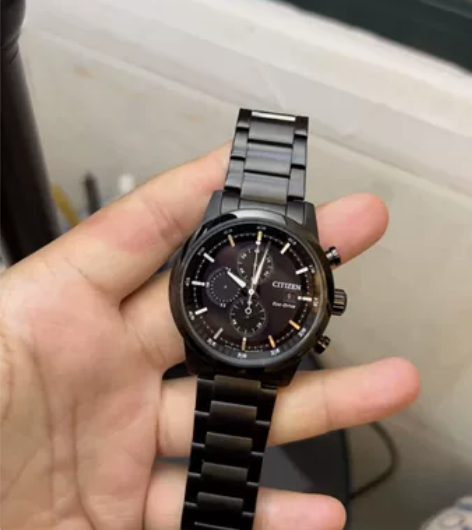 9.5新,西铁城CA0615-59E光动能...