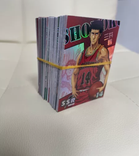 摩卡灌篮高手普卡ur+ssr普卡一套54张...