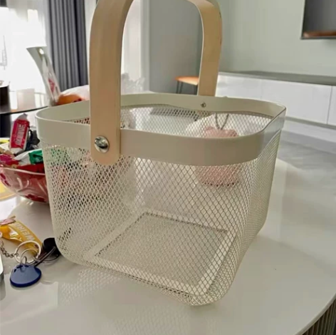 宜家风格瑞沙托篮子果篮小提篮子水果蔬菜食物...