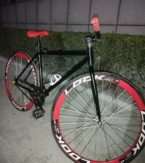 死飞自车行车男女倒刹倒骑公路赛,学生复古单...