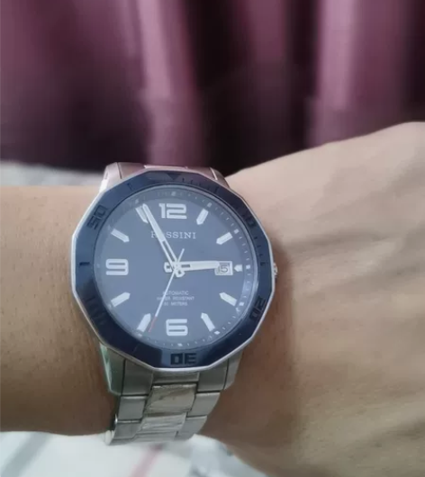 华联罗西尼专柜购买，罗西尼5949手表男水...