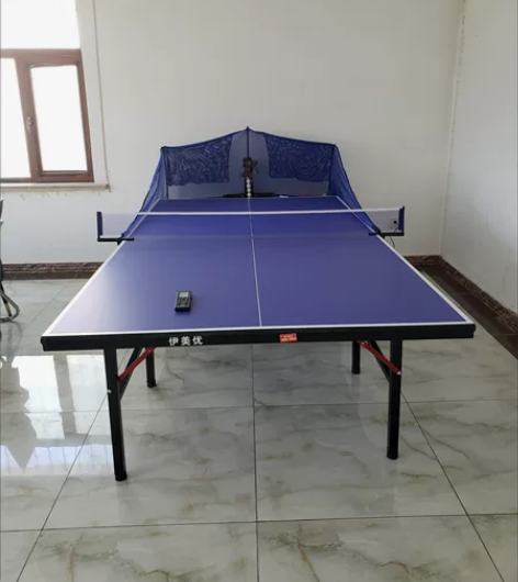 全新当二手买！乒乓球桌家用室内标准折叠带轮...