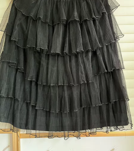 蛋糕裙实体店购买，质量还不错，均码，喜欢的...