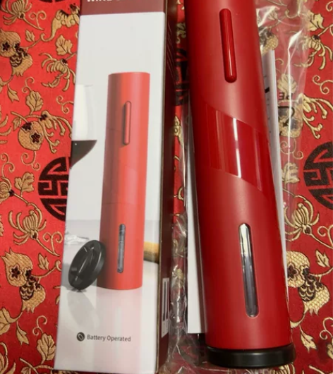高档电动红酒开瓶器全自动家用充电创意按气压式瓶启葡萄酒开酒器...