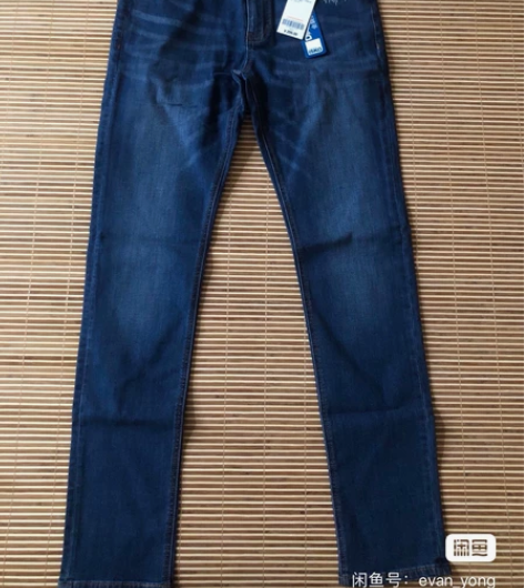 真维斯修身型牛仔裤，iSKO土耳其进口弹力...