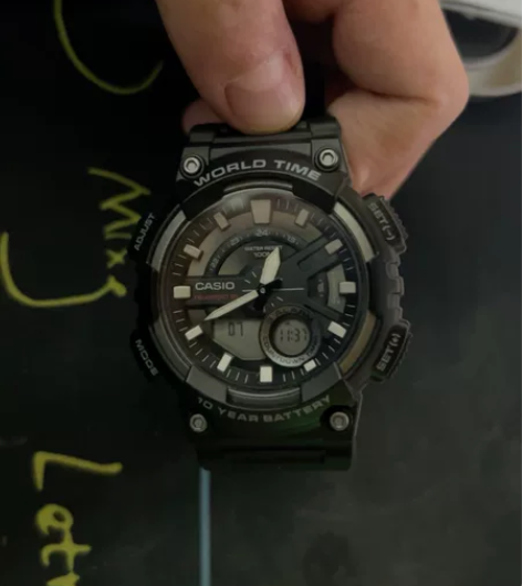 卡西欧AEQ-110手表,女朋友送的,全新...