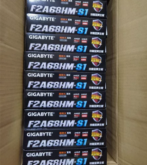 全新库存技嘉F2A68HM-S1主板，特价...