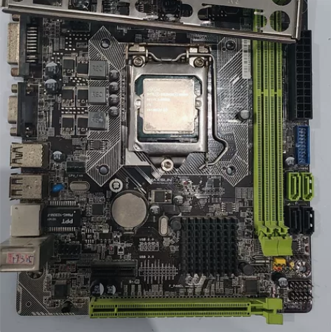 拆机铭瑄H81主板,送个G1840处理器,...