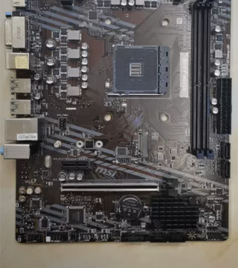 微星B550M A PRO，拆机主板功能正...