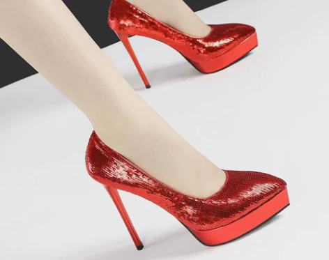 新款韩版时尚尖头2020气质高跟鞋性感防水...