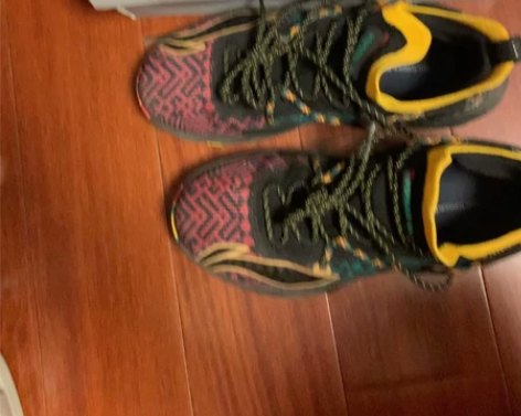 李宁，闪击6，黑人月配色，尺码42，仅室内...