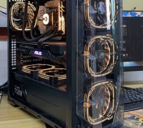 本人辞职了  全套电脑台式 高配台式电脑主...