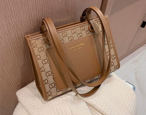 高级感大容量包包女百搭托特包2022新款网...