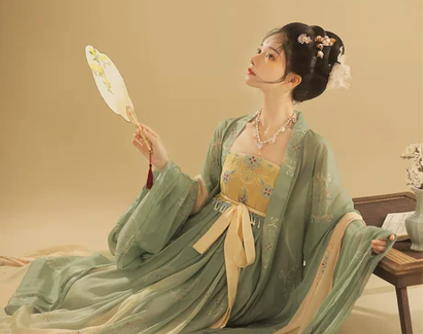 #古典潮流汉服 桔屿正品原创汉服女诃子裙【...