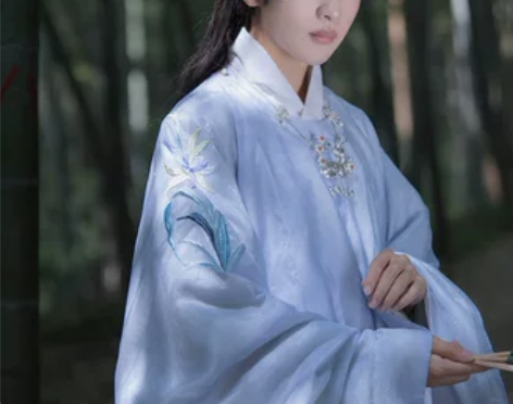 |司南阁| 原创男女款 汉服明制兰花圆领袍...