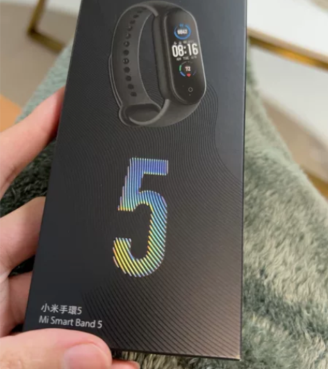 小米手环5 香港购买 全新未拆封