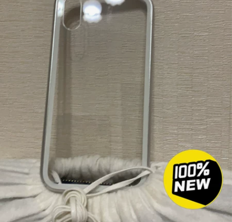苹果x手机透明耐摔手机壳。买了未用过。手机...