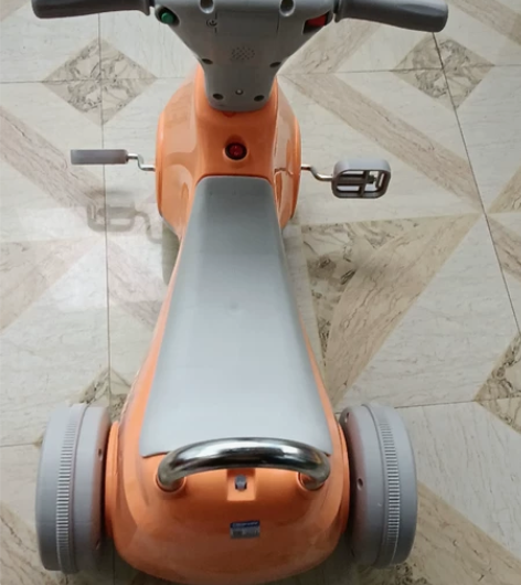 飞鸽儿童电动车脚踏车 可脚踏可电动两用全新...