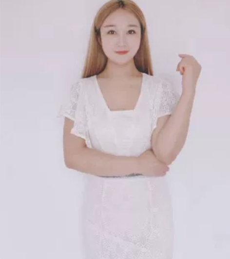 法式浪漫荷叶边v领包臀修身鱼尾蕾丝连衣裙白...